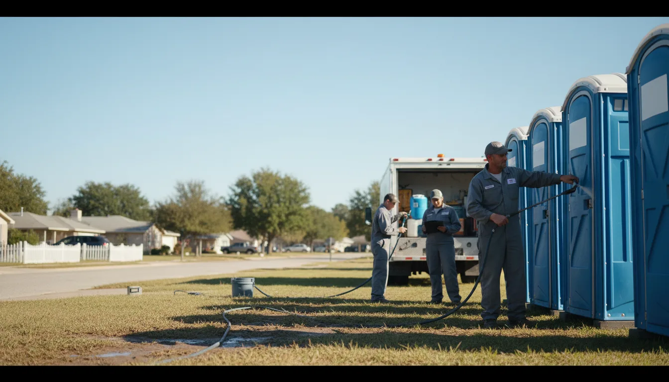 Long-Term Portable Toilet Rental in Floyds Knobs, IN near me
